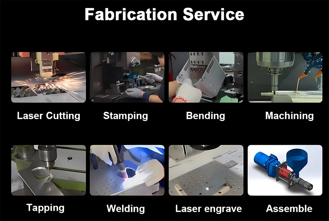 Durable CNC Sheet Metal Fabrication Precision Metal Enclosure Fabrication Customized