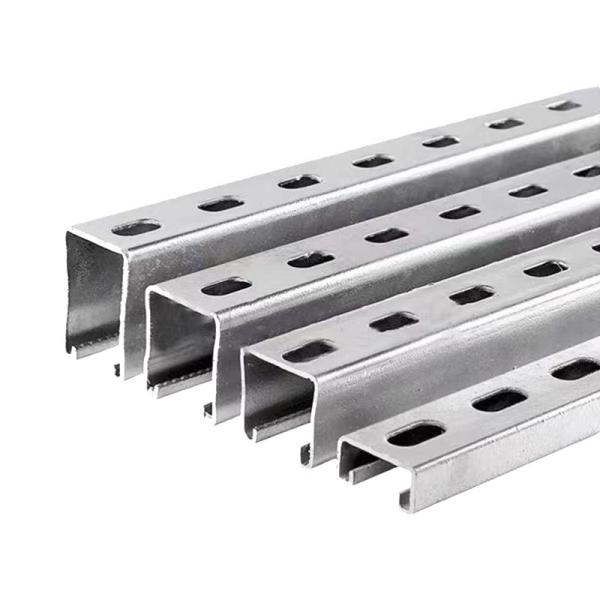 ASTMB221 Metal Double Slotted Channel Strut System High Strength ODM