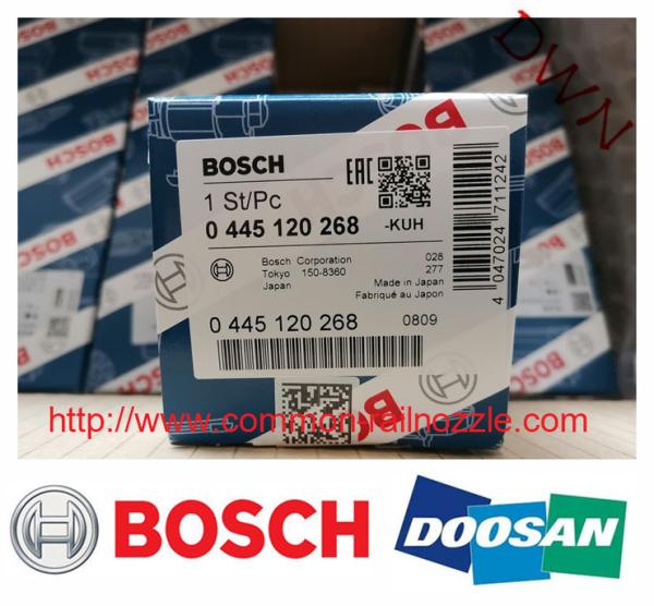0445120268 BOSCH Fuel Injector Assy Diesel Common Rail For DOOSAN DL06S 65 10401-7004A