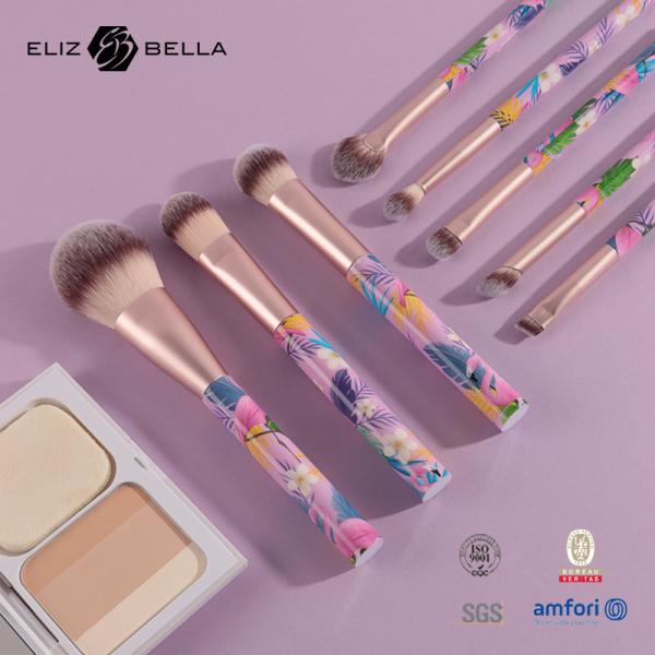 As mulheres do ODM compõem escovas com o Alu - grupo de escova cosmético do cabelo sintético da virola 100%