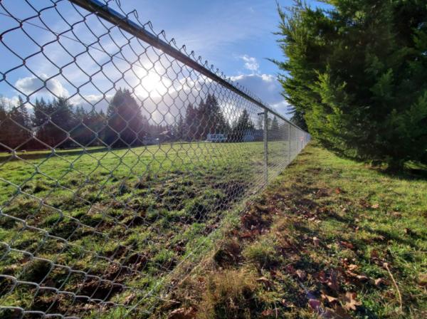3mm Wire 50X50mm Diamond Mesh Galvanized Steel Temporary Chain Link Fence/Cyclone Fence