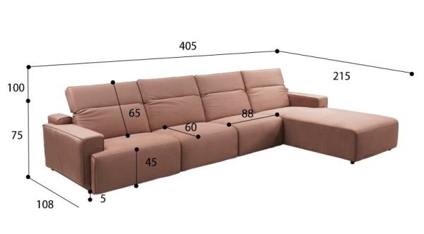 BN Furniture Sofa Italian Minimalist Scrub Sofa Leather Chair Sofa Chaise Corner Electric Functional Recliner Sofa