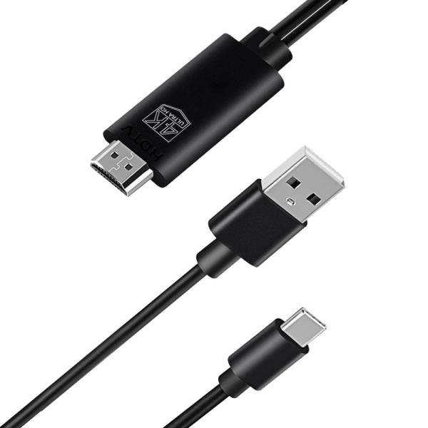 6FT HDMI HDTV Cable USBtype C to 4K HDMI cable