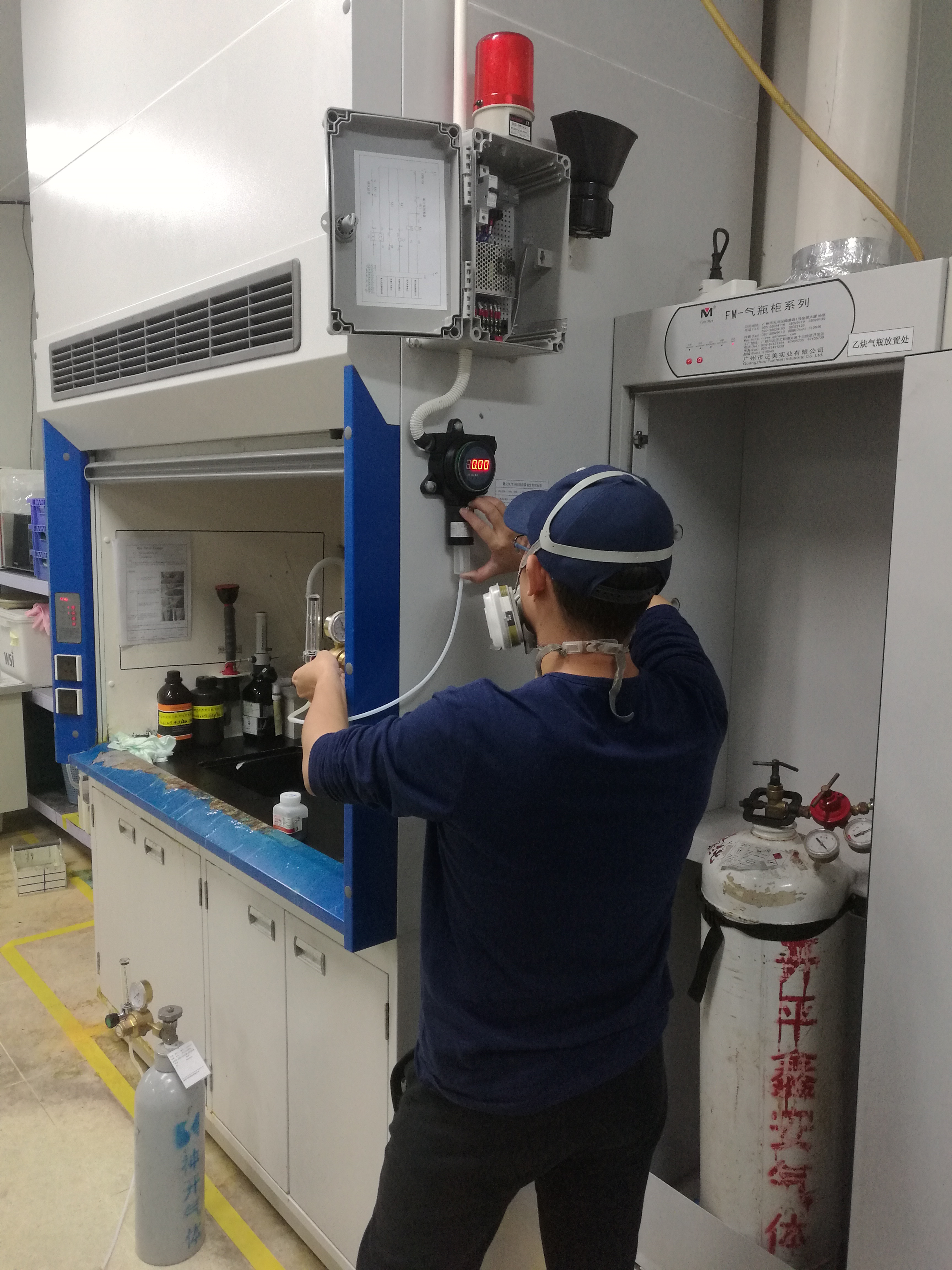 Онлайн исправленный датчик детектора утечки H2 водорода детектора газа 0-1000ppm H2 одиночный