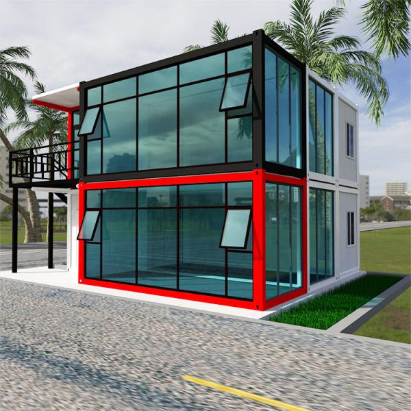 Casa modular pré-fabricada para Café Shop Club 20 ft Container desmontável OEM / ODM