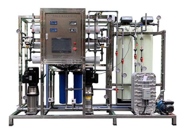250L/H Ultrapure Water System EDI Reverse Osmosis Industrial Water RO Machine For Cosmetic