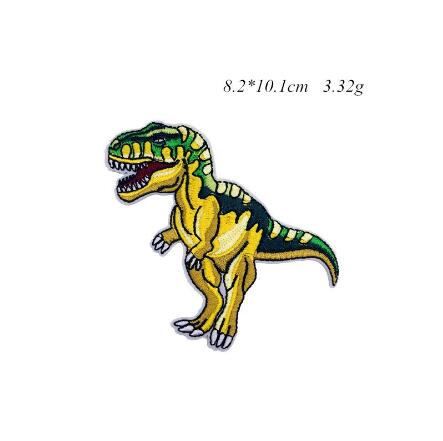 Embroidery patch embroidery dinosaur patch hot fix patch