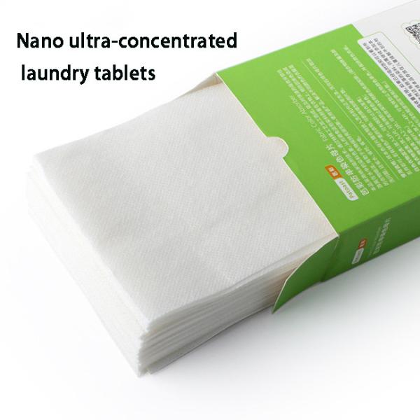 CE Washing Detergent Sheets 30pcs Eco Sheets Laundry Detergent