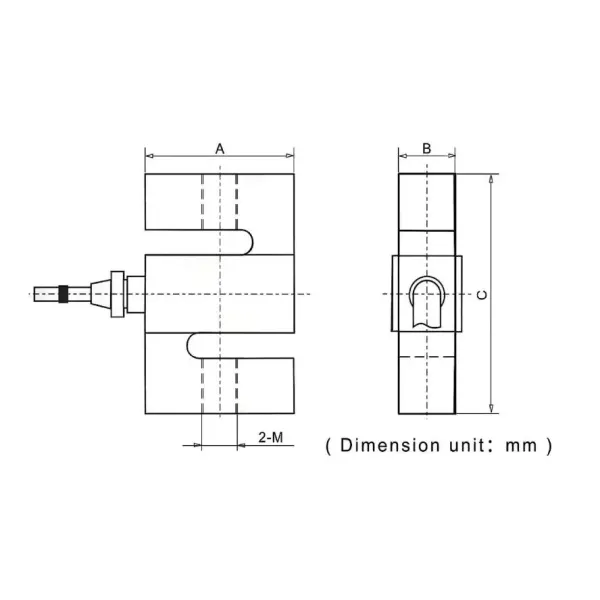 Micro Tension Sensor Stainless Steel Weighing Tension Sensor