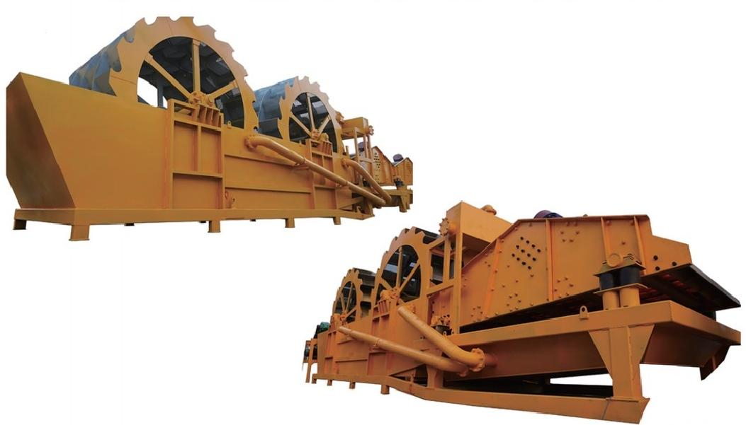 Screen Mesh Equipment For Mine Washing Double Wheel Sand Washer
