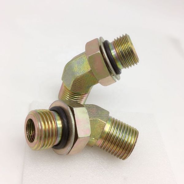 Гальванизированный подходящий мужчина БСП переходник колцеобразного уплотнения 1