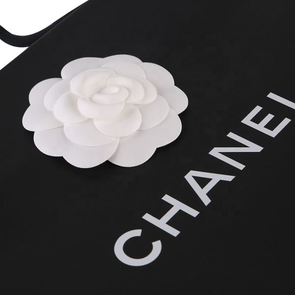 Biodegradable 250gsm C1S Paper Cosmetic Shopping Bag