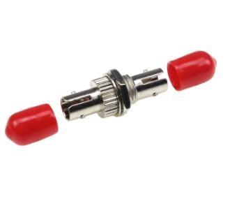 Simplex St Fiber Adapter , Rectangle UPC St To St Adapter