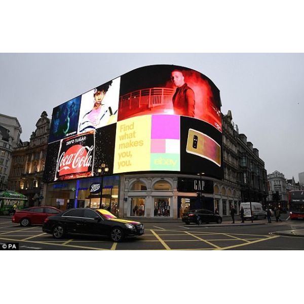 P6 960*960mm 7000 Nits привело экран для рекламировать на открытом воздухе элект