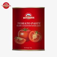 Cumple con las normas ISO HACCP y BRC, así como las normas de producción de la FDA 198g de pasta de tomate enlatada