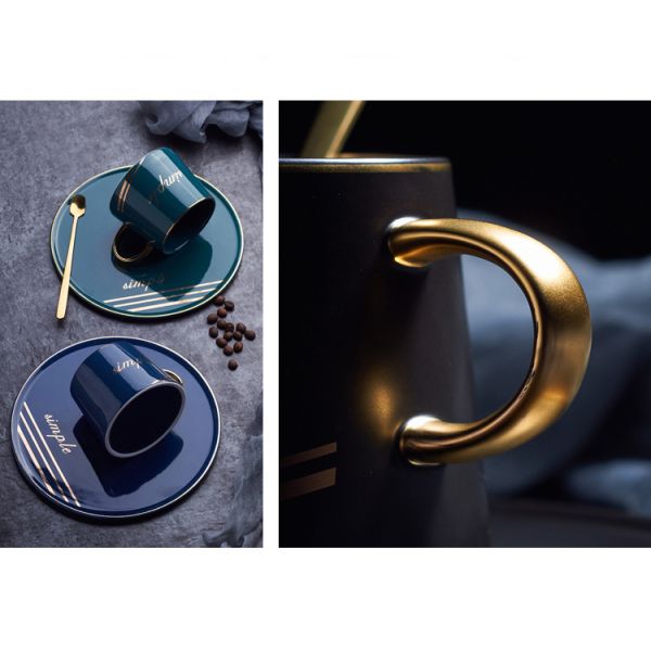 OEM Savall Porcelain Coffee Cups And Saucers Porcelain Teacup