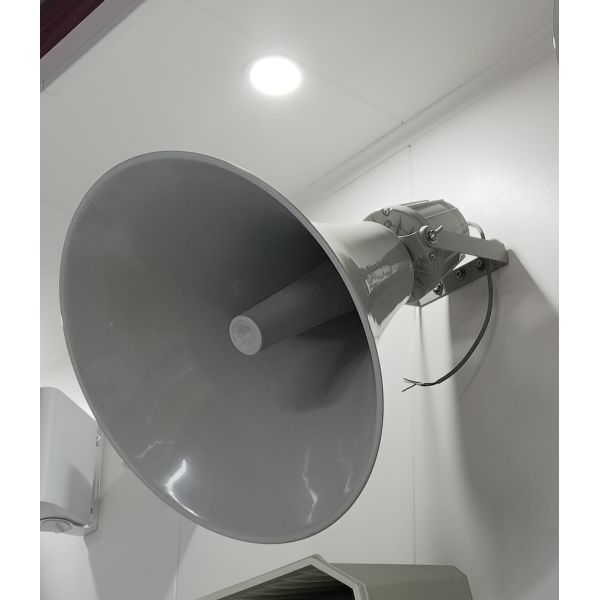 100w Waterproof Speaker IP66 PA System 100V Horn Speaker Outdoor Use Aluminum Material OEM ODM Factory Direct Sale