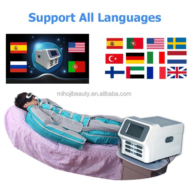 3 In 1 Pressotherapy Lymphatic Drainage Equipment For Body Slimming And Legs Massage