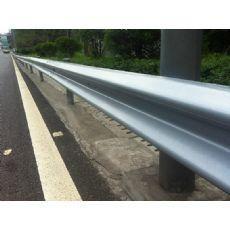 Hot Dipped Galvanized W - Beam Highway Metal Guard Rails For Road Safey Barrier
