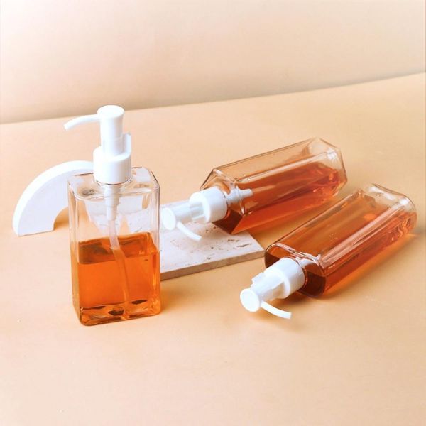 Recyclable Material PETG Plastic Lotion Bottle with Leak-Proof Design and Customizable Colors for Skincare Packaging