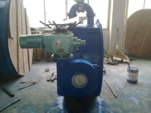 DN 0.25 - 2.5 Mpa の油圧カウンター ウェイトは弁水力電気のプロジェクトのための蝶フランジを付けたようになりました