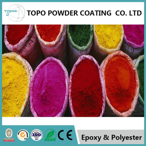 Revêtement décoratif de poudre de RAL 1003 pour la texture douce de porte de s