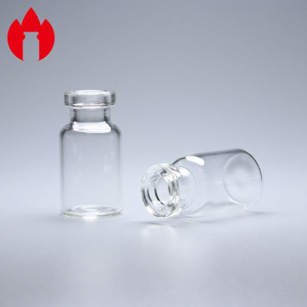 tubo de ensaio de vidro pequeno tubular do baixo Borosilicate 2ml vazio transparente