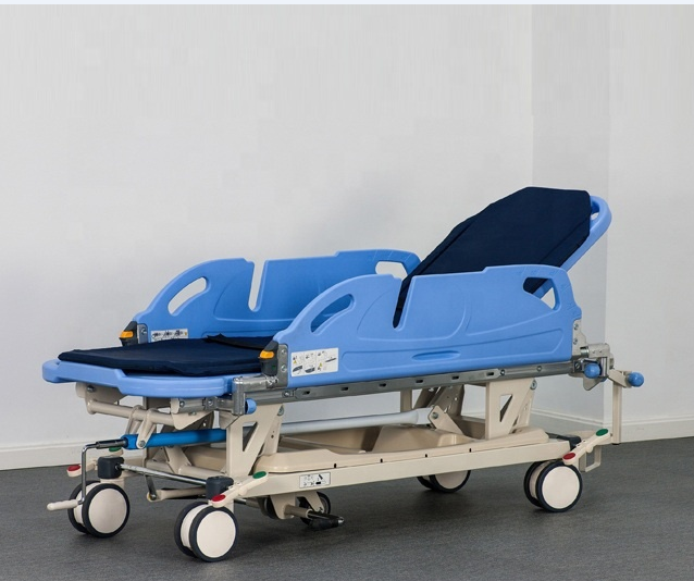 Back Lift Emergency FDA 590MM Patient Transfer Stretcher