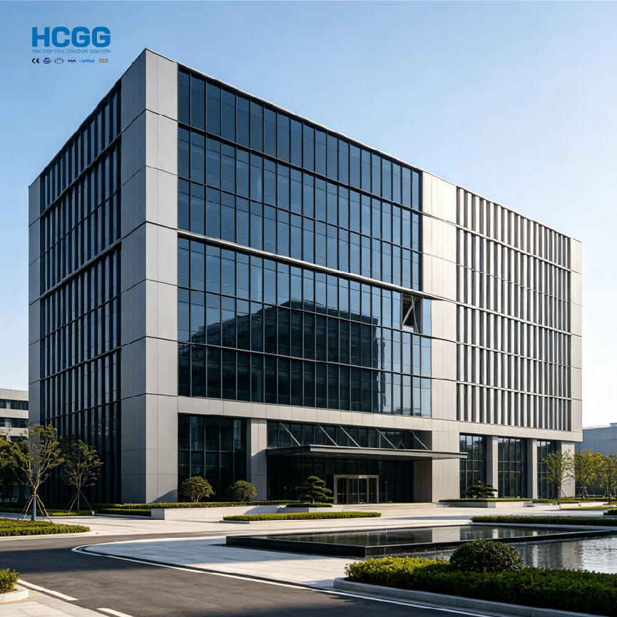 Steel Frame Office Buildings offering structural solutions that accelerate project delivery and reduce construction costs
