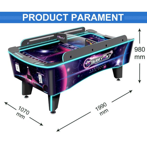 Classic Indoor Sport Game Machine Air Hockey Table 1 Year Warranty