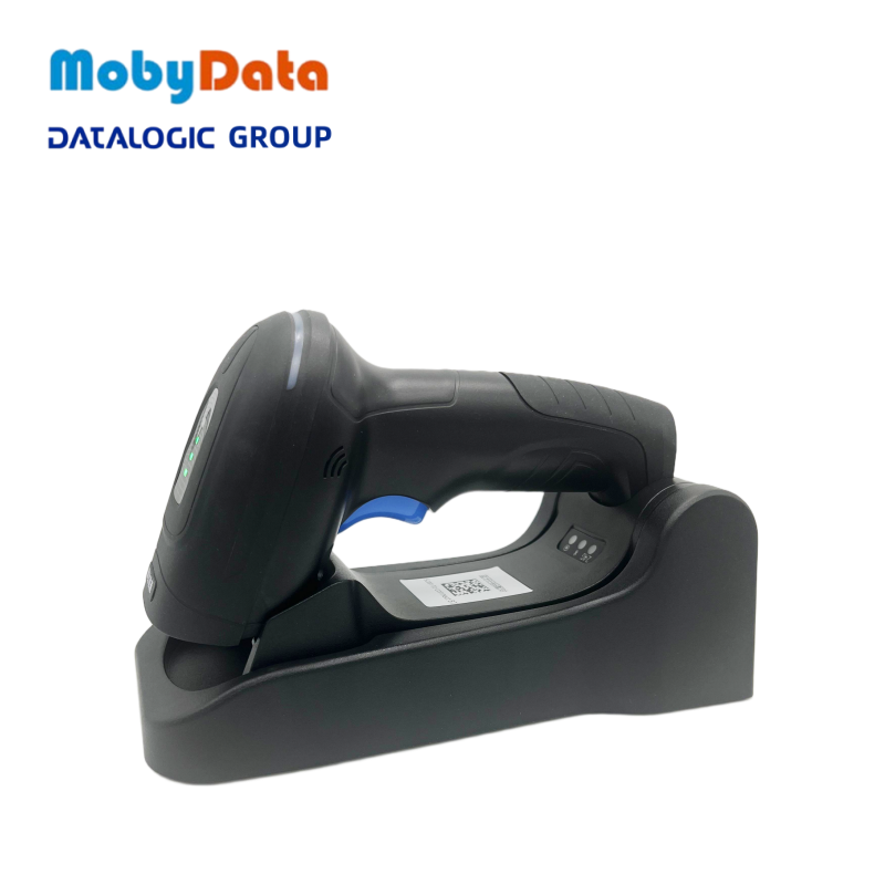 KS2000BT Industrial Wireless Barcode Scanner with Stand 1MP HD Camera for High-Speed 1D/2D Code Reading