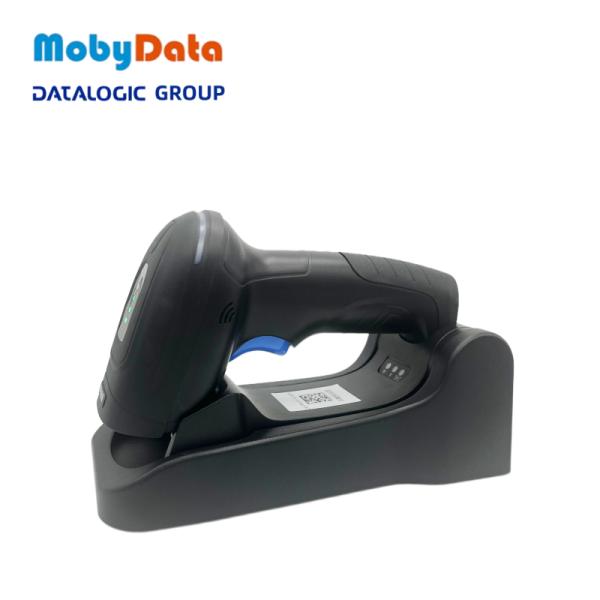 KS2000BT Industrial Wireless Barcode Scanner with Stand 1MP HD Camera for High-Speed 1D/2D Code Reading
