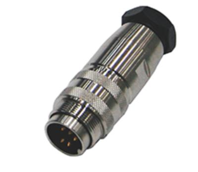 Orientação reta com o conector de bronze do material IP67 IP68 AISG do corpo