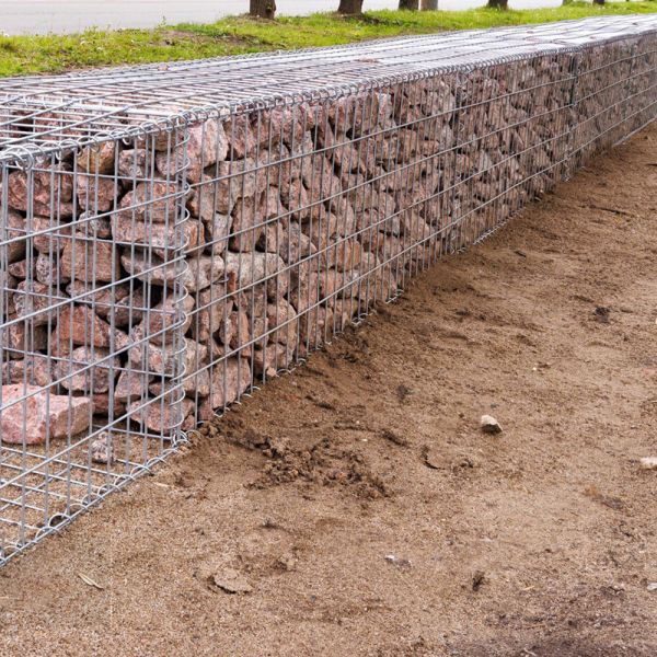 Garden Retaining Wall Welded Gabion Box Landscape Design Gabion Decorative Wall Zinc Coated CE ISO