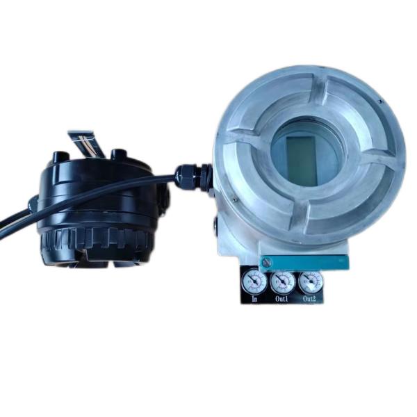 ExdIICT6 Ball Pneumatic Valve Positioner Double Acting Fail Lock C45GF-LDB