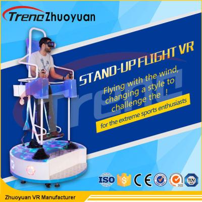 A falha dinâmica Flight Simulator de um Oculus de 360 graus representa acima o cinema do filme