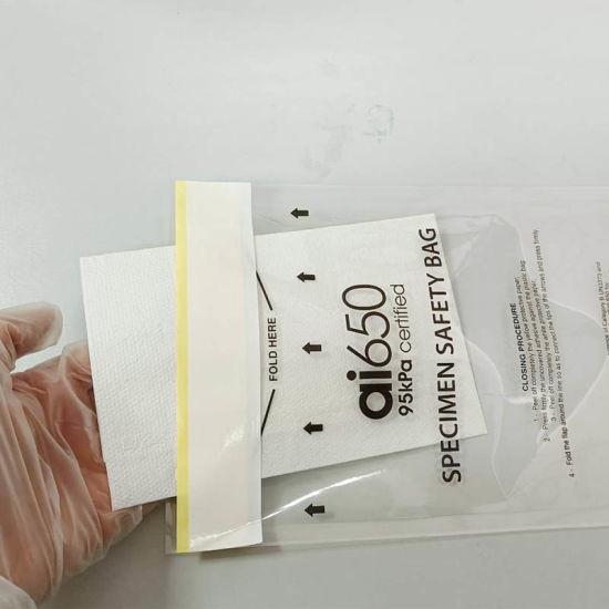 Clinical Research Organization Specimen Transport Bags 95 Kpa Pressure