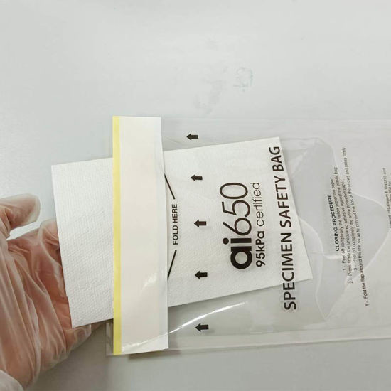 Leakproof Transparent 95kPa Biohazard Bag For Waste Disposal Needs