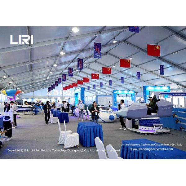 UV Resistant Outdoor Span Tent For Exhibition Event Check Point