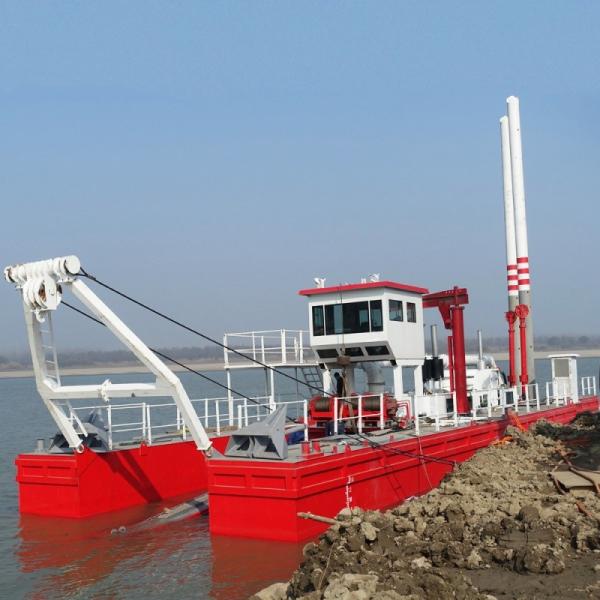 4000m3 excavadora de arena máquina de corte de succión tipo 200kw excavadora de cabeza de corte