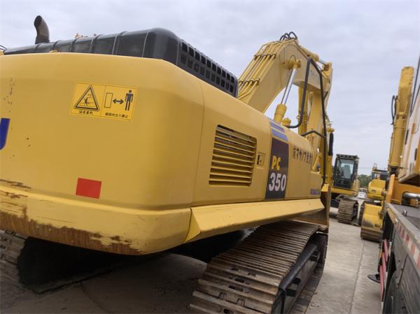 Used Japan imported large Komatsu PC350 excavator with Komatsu engine for sale