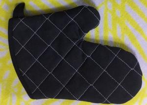 Água resistente ao calor Absorbtivity das luvas da cozinha do algodão do projeto