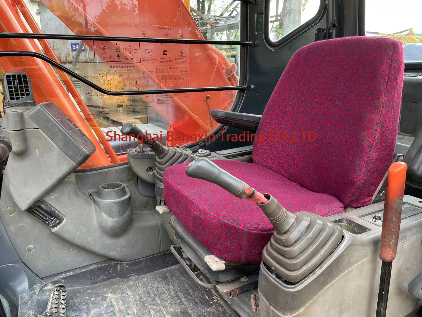 Used Hitachi ZX200 Crawler Excavator Second Hand Excavator Original EPA/CE Certified