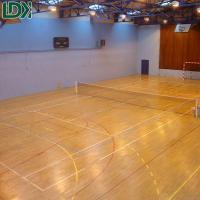 Factory Price OEM Wooden Athletic Flooring Tiles - Customizable Competition Grade Surface
