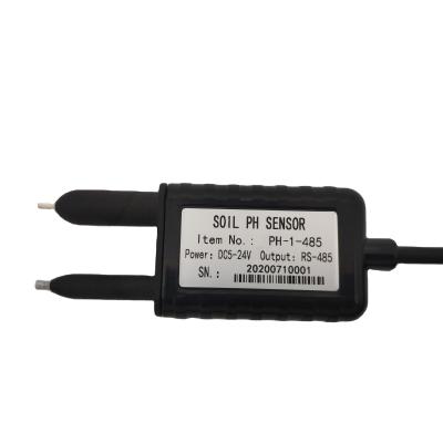 Interchange accuracy 0.3 RS485 SDI12 4-20mA 0-5V Output Agriculture Soil PH Sensor