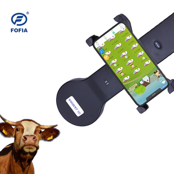 Читатель бирки ICAR Handheld читатель RFID для бирки уха скотин с USB и Bluetooth