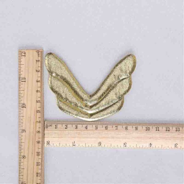 Silver Ultrasonic Embossing Flowers Crafts Fabric Wings Crafts Use In Gift Decoration