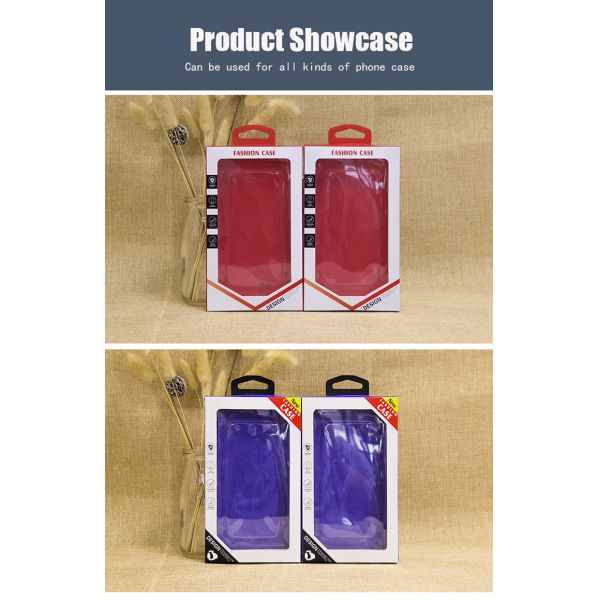 Подгоняйте дисплей коробки мобильного случая Pantone упаковывая прозрачный