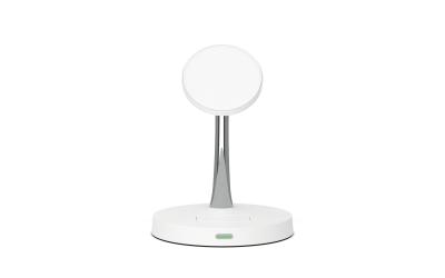 15w 10w 7.5w 5w Metal Wireless Charger Zinc Alloy Black and white with night light 2w