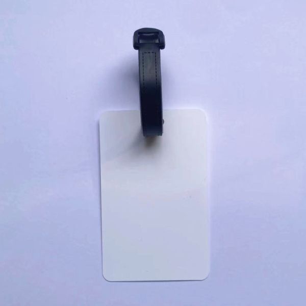 Double Sided Sublimation PET Luggage Tag Custom Plastic Luggage Tag